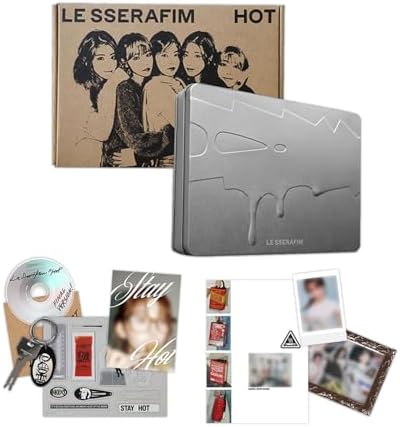 LE SSERAFIM - 5th Mini Album 'HOT'[TIN CASE ver.] - Amazon.com Music